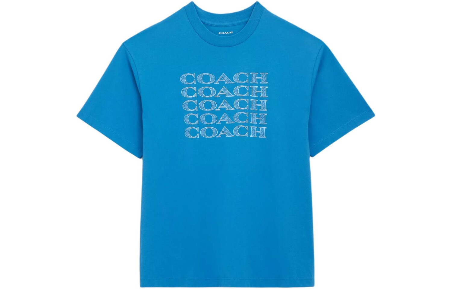 Футболка мужская ярко-синяя Coach, синий
Футболка мужская ярко-синяя Coach, синий