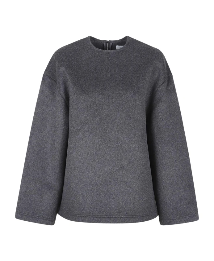 Шерстяная блузка с длинными рукавами Delancey The Frankie Shop, серый
Шерстяная блузка с длинными рукавами Delancey The Frankie Shop, серый