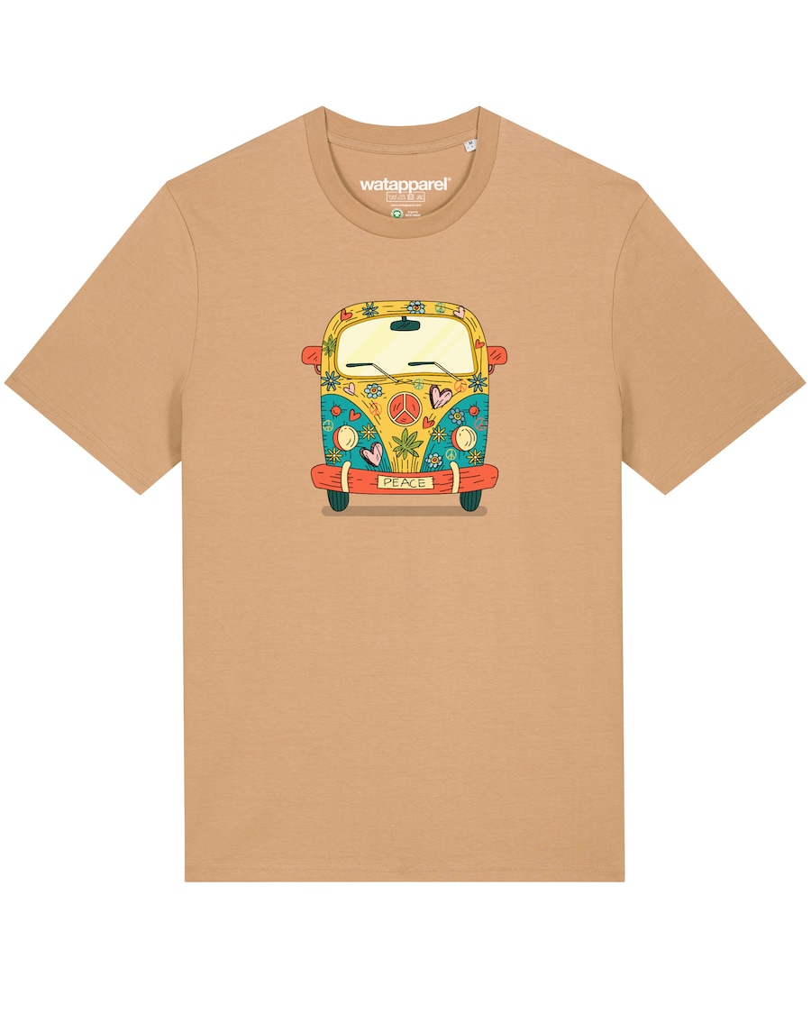 Рубашка Watapparel Hippies Bus, бежевый
Рубашка Watapparel Hippies Bus, бежевый