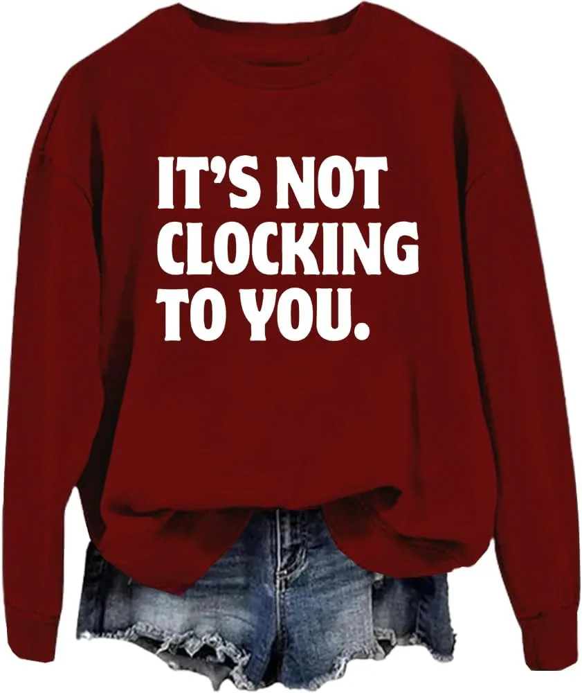 Толстовка It's Not Clocking To You FITKEYS
Толстовка It's Not Clocking To You FITKEYS