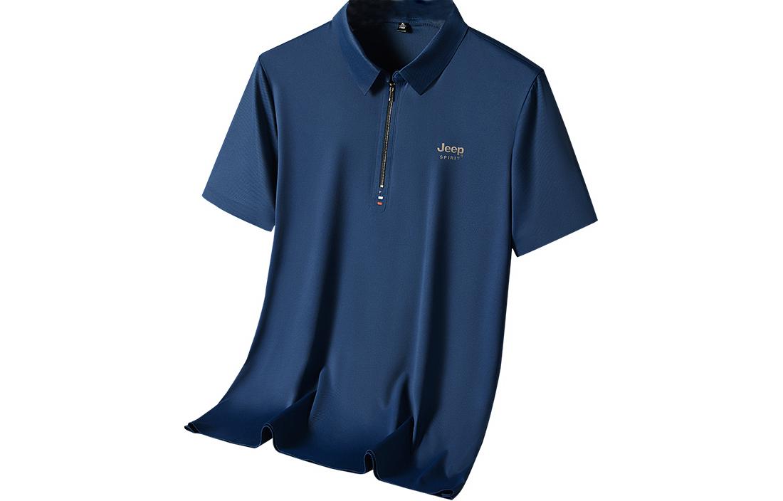 Футболка поло мужская JEEP SPIRIT, черный 
Футболка поло мужская JEEP SPIRIT, черный