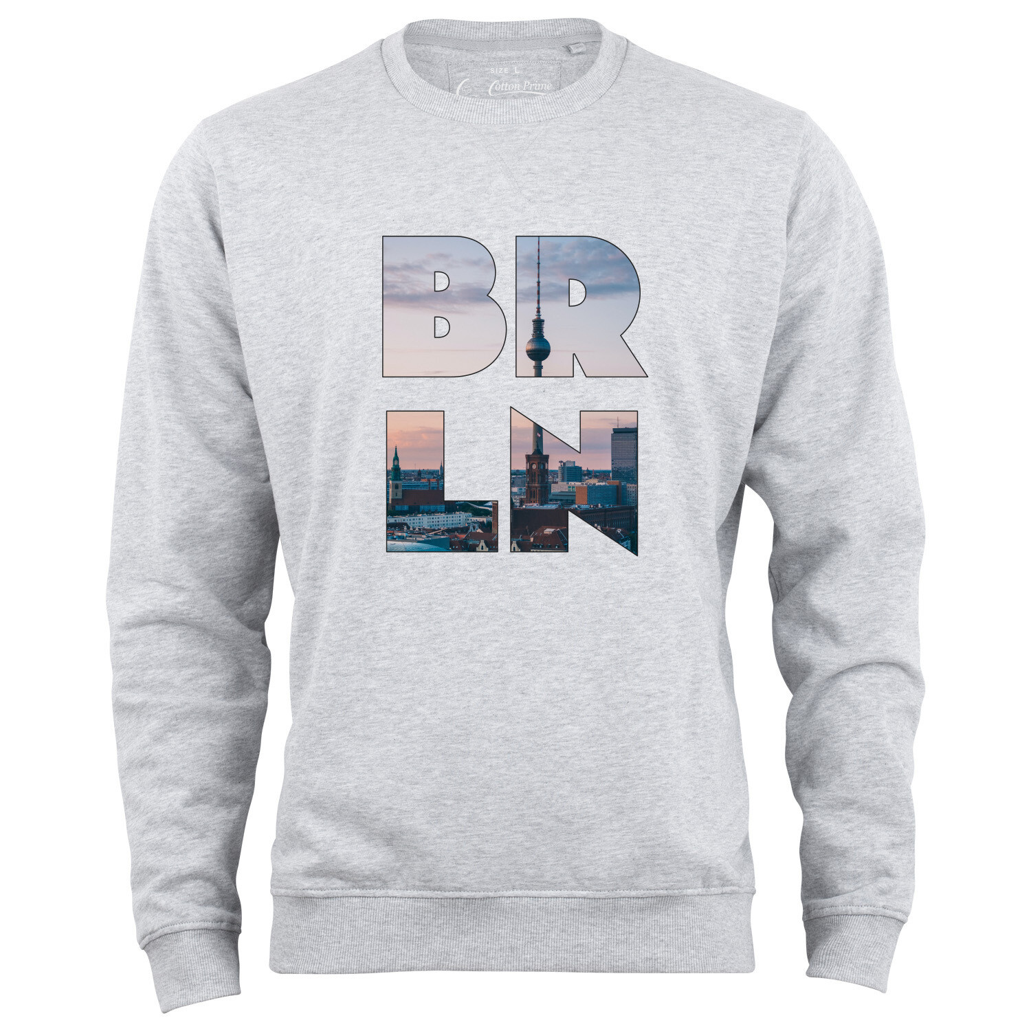 Толстовка Cotton Prime Skyline Berlin Weltenbummler Kollektion, серый меланж
Толстовка Cotton Prime Skyline Berlin Weltenbummler Kollektion, серый меланж