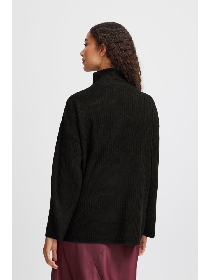 B. young Вязаный джемпер BYONEMA в рубчик, оверсайз, черный
B. young Вязаный джемпер BYONEMA в рубчик, оверсайз, черный