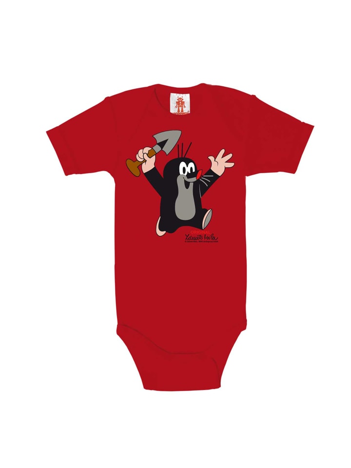 Logoshirt Детский боди с принтом "Маленький крот" красного цвета
Logoshirt Детский боди с принтом "Маленький крот" красного цвета