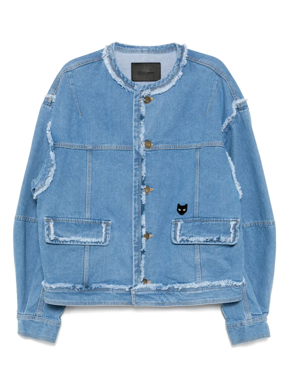Джинсовая куртка с круглым вырезом ZZERO BY SONGZIO, синий
Джинсовая куртка с круглым вырезом ZZERO BY SONGZIO, синий