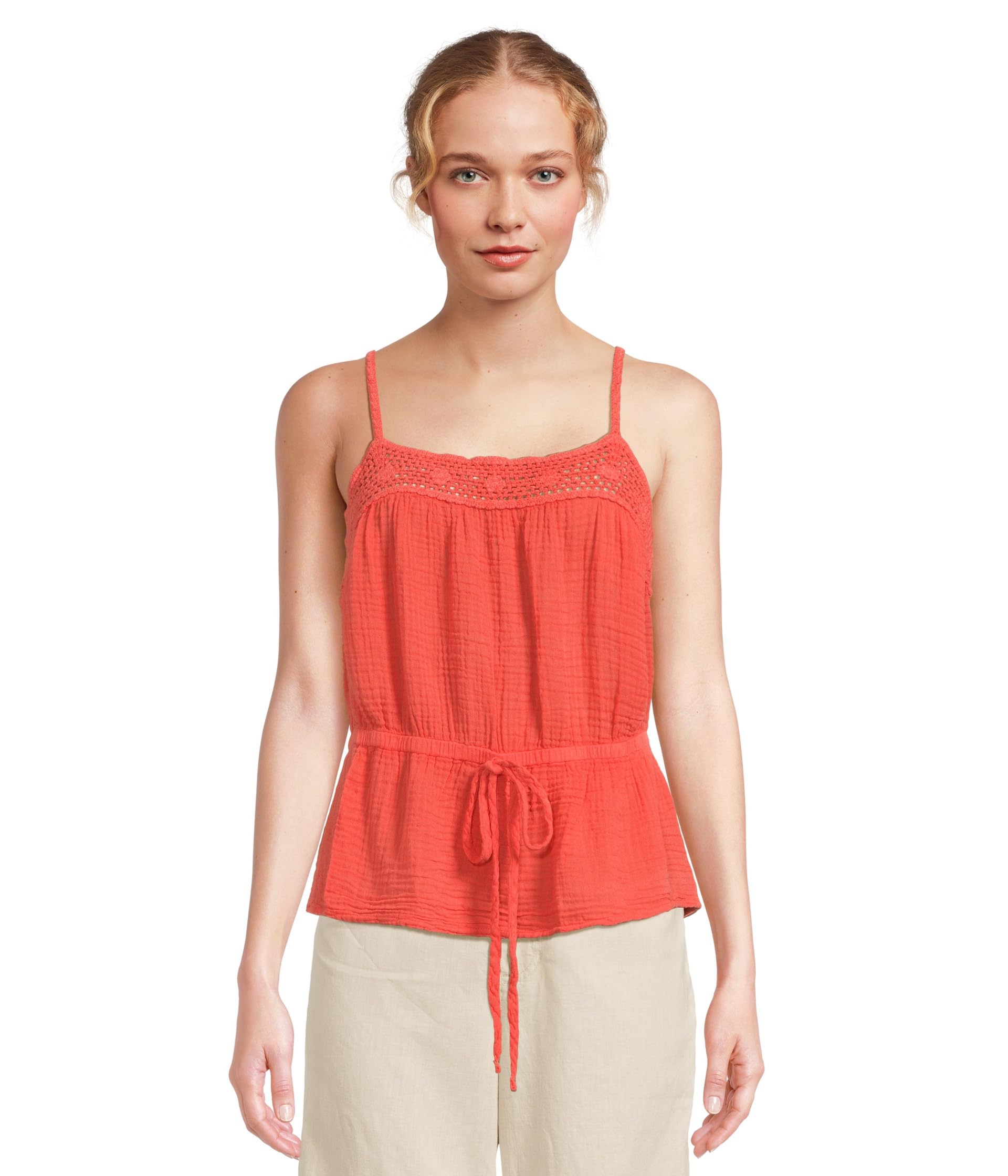 Топ Michael Stars Dahlia Waist Tie Tank, Persimmon
Топ Michael Stars Dahlia Waist Tie Tank, Persimmon