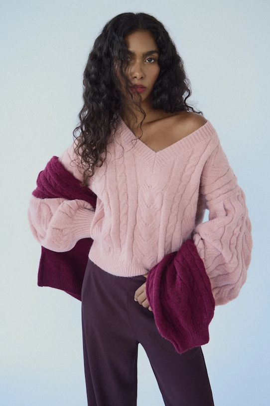 Шерстяной свитер Answear.Lab, розовый
Шерстяной свитер Answear.Lab, розовый