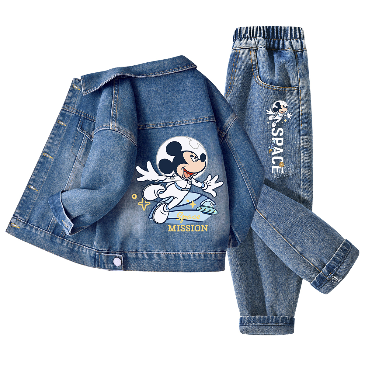 Детская повседневная спортивная одежда Disney, светло-голубой
Детская повседневная спортивная одежда Disney, светло-голубой