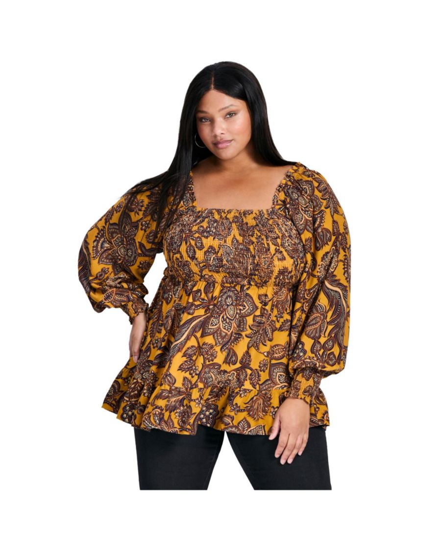 Женская блузка Felicity с присборенным лифом AVENUE, Fall foliage
Женская блузка Felicity с присборенным лифом AVENUE, Fall foliage