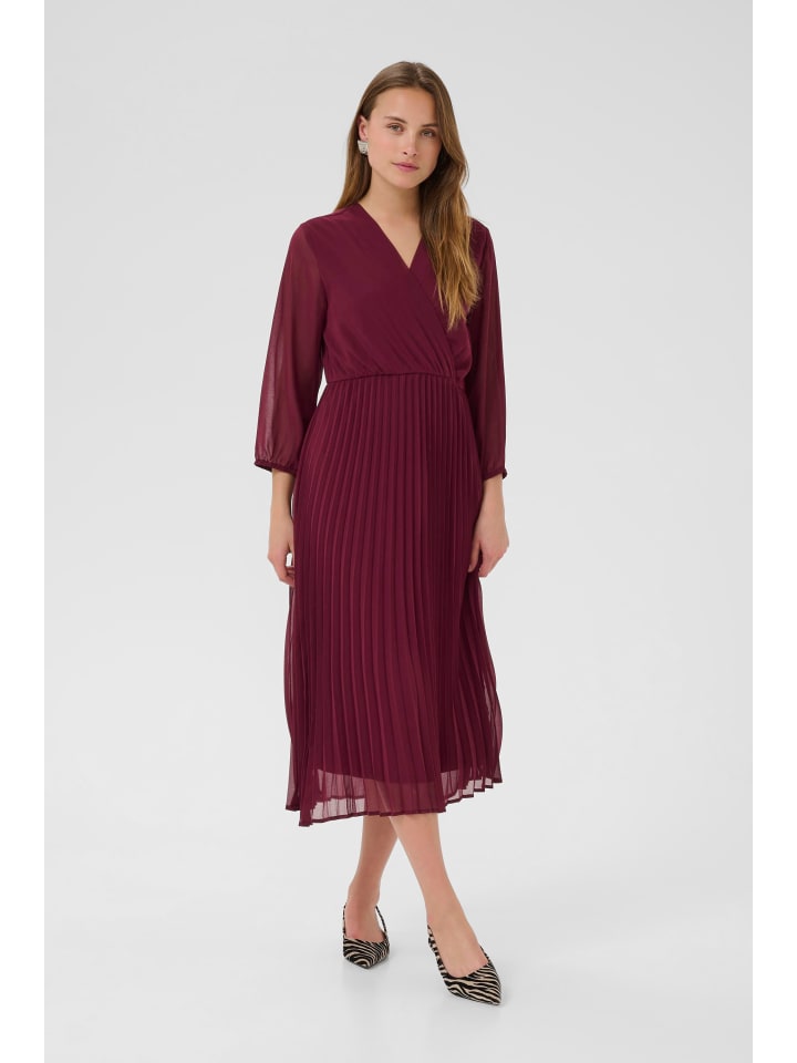 CULTURE Платье CUkila Feminine цвета Зинфандель
CULTURE Платье CUkila Feminine цвета Зинфандель