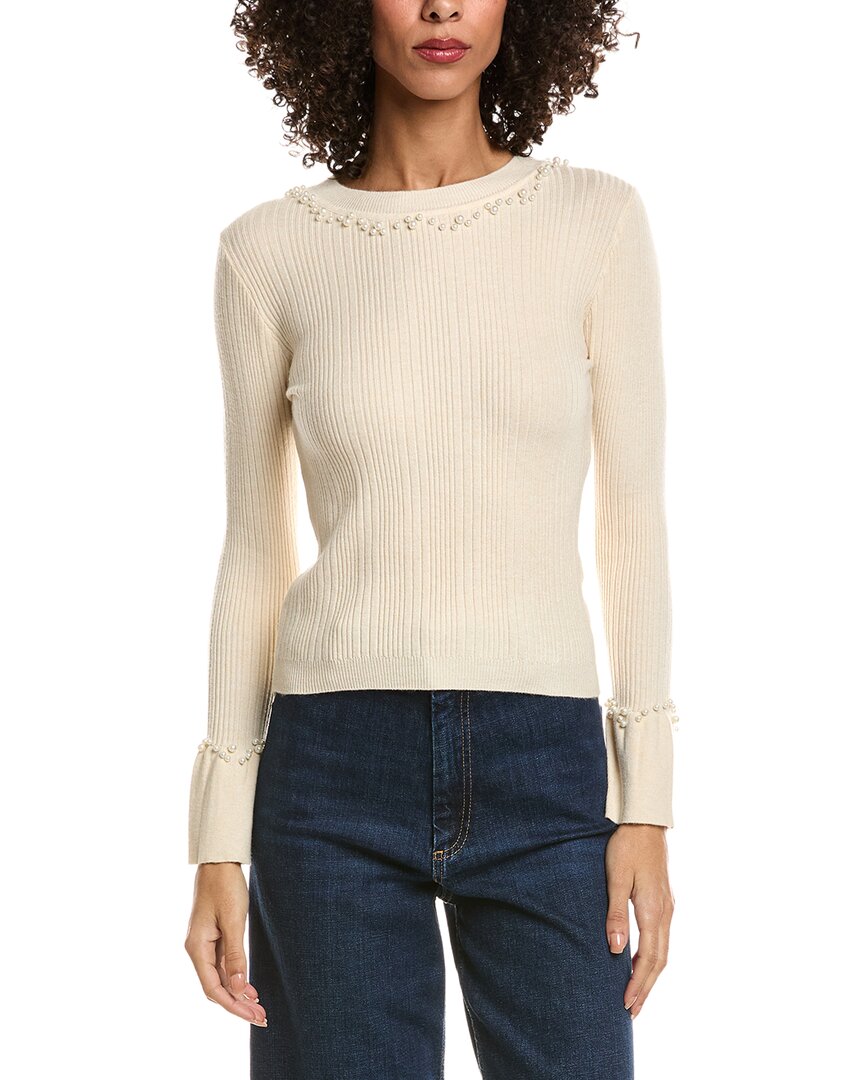 Madison Miles Свитер Мэдисон Майлз, расшитый бисером
Madison Miles Свитер Мэдисон Майлз, расшитый бисером