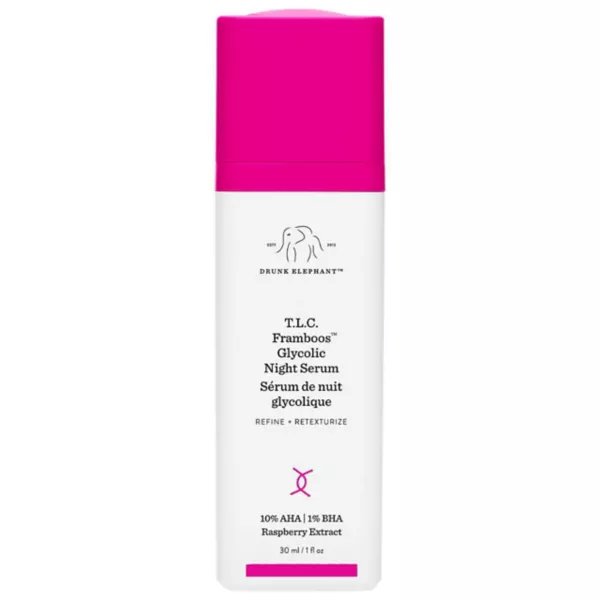 Tlc Framboos гликолевая обновляющая ночная сыворотка Drunk Elephant
Tlc Framboos гликолевая обновляющая ночная сыворотка Drunk Elephant