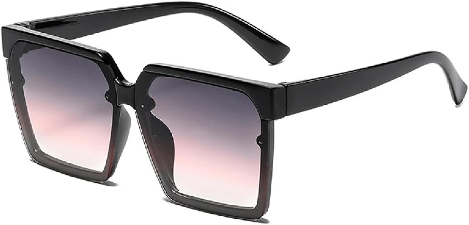 Модные солнцезащитные очки в крупной оправе для женщин и мужчин, трендовые очки класса люкс, летние очки для путешествий и вождения, солнцезащитные очки с защитой от УФ-излучения UV400 TKKTLLT, Black Gray Pink
Модные солнцезащитные очки в крупной оправе для женщин и мужчин, трендовые очки класса люкс, летние очки для путешествий и вождения, солнцезащитные очки с защитой от УФ-излучения UV400 TKKTLLT, Black Gray Pink