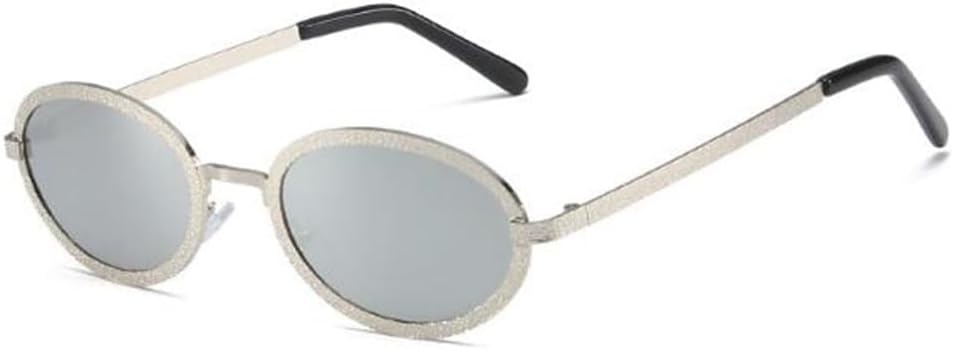 Ретро-солнцезащитные очки овальной формы с рельефным рисунком для женщин и мужчин, винтажная классика с металлической оправой и защитой от УФ-излучения UV400 LXLHWN, Silver Frame White Mercury
Ретро-солнцезащитные очки овальной формы с рельефным рисунком для женщин и мужчин, винтажная классика с металлической оправой и защитой от УФ-излучения UV400 LXLHWN, Silver Frame White Mercury