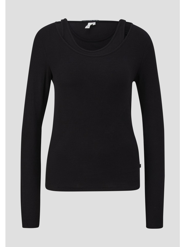 Футболка в цвете 9999_черный QS
Футболка в цвете 9999_черный QS