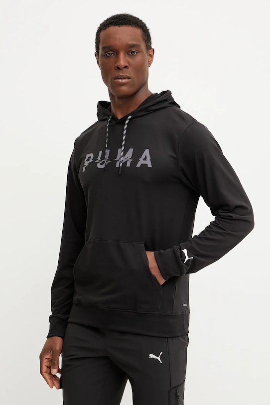 Тренировочная толстовка Cloudspun Puma, черный 
Тренировочная толстовка Cloudspun Puma, черный