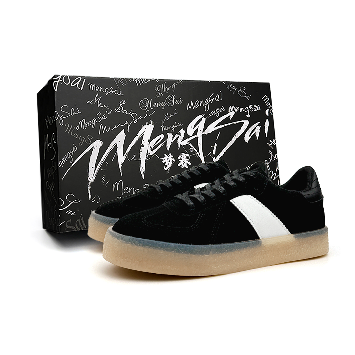 Mengsai Нескользящие износостойкие низкие кроссовки для скейтбординга, мужские, черные
Mengsai Нескользящие износостойкие низкие кроссовки для скейтбординга, мужские, черные