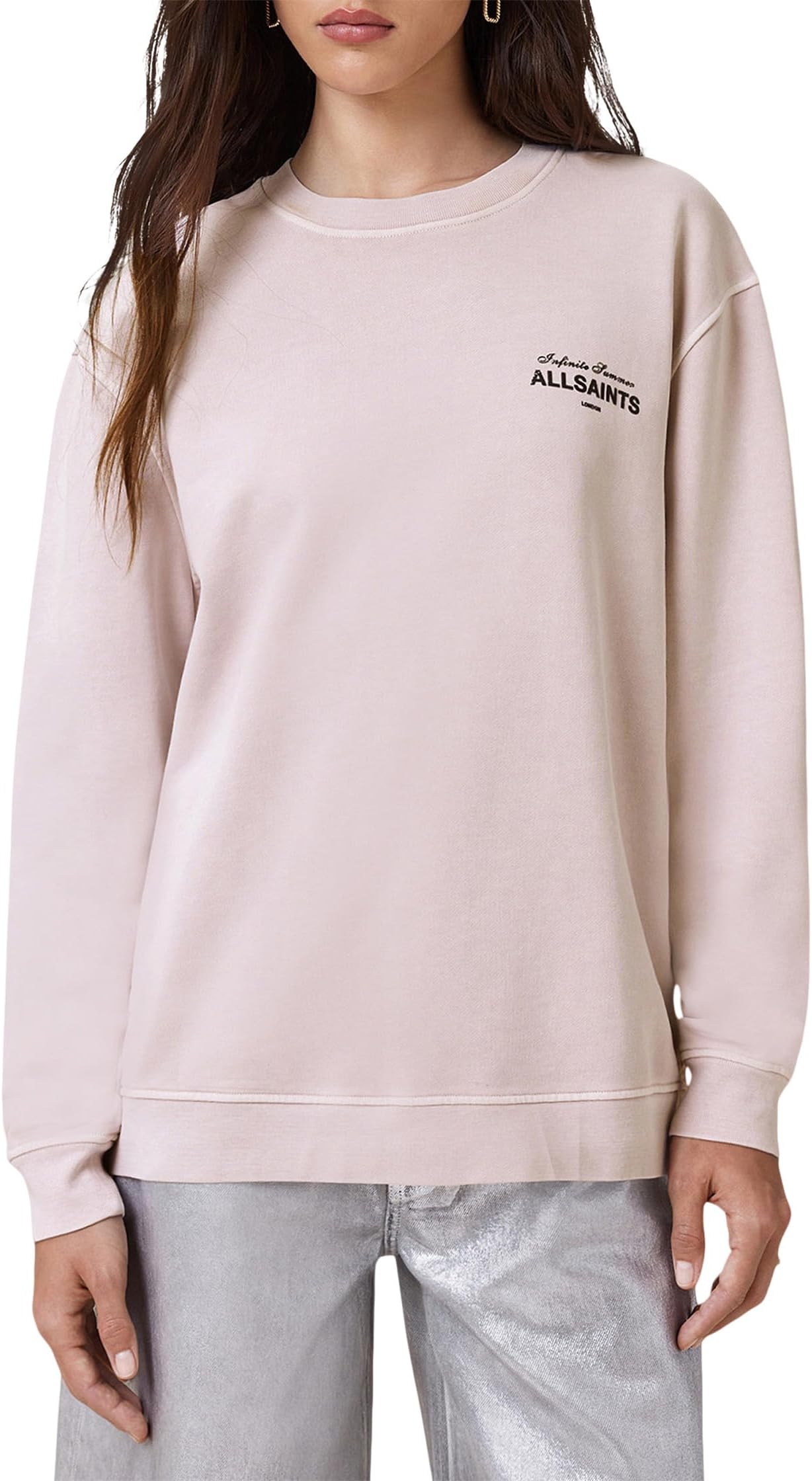 Толстовка AllSaints Soleil Etta Sweat, цвет Lilac Ash Pink
Толстовка AllSaints Soleil Etta Sweat, цвет Lilac Ash Pink