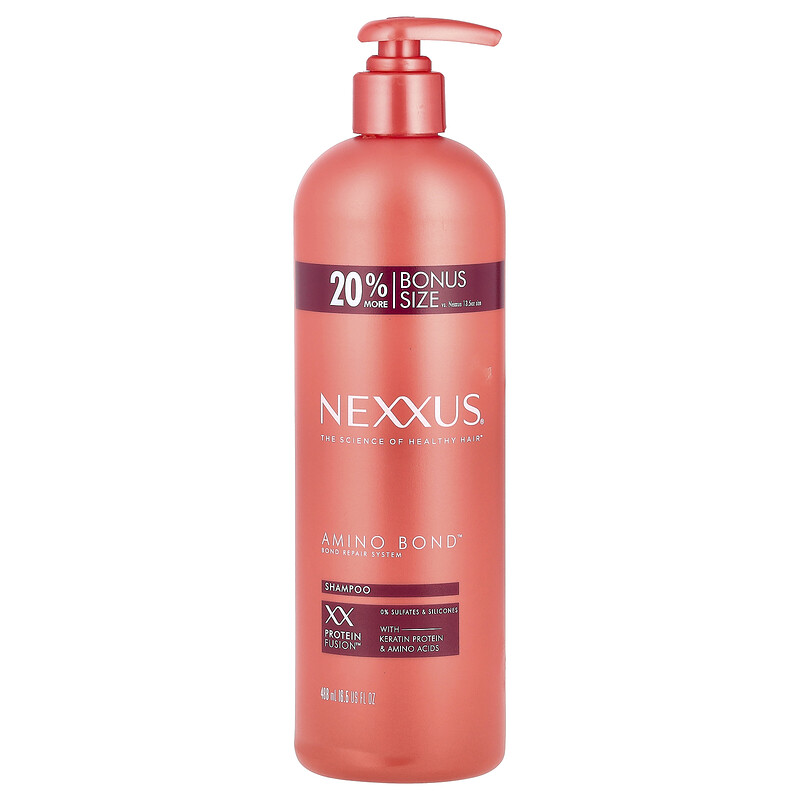Nexxus, Шампунь Amino Bond , для всех типов поврежденных волос, 488 мл (16,5 жидк. унц.)
Nexxus, Шампунь Amino Bond , для всех типов поврежденных волос, 488 мл (16,5 жидк. унц.)