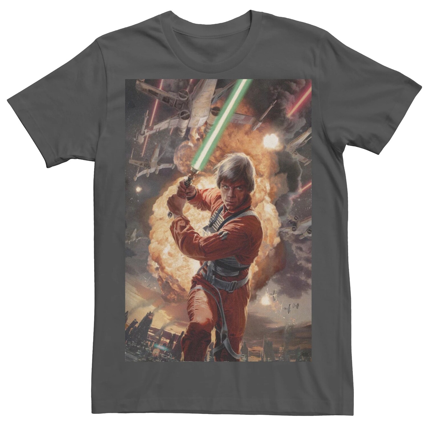 Мужская футболка с рисунком Скайуокера A New Hope Ep4 Licensed Character
Мужская футболка с рисунком Скайуокера A New Hope Ep4 Licensed Character