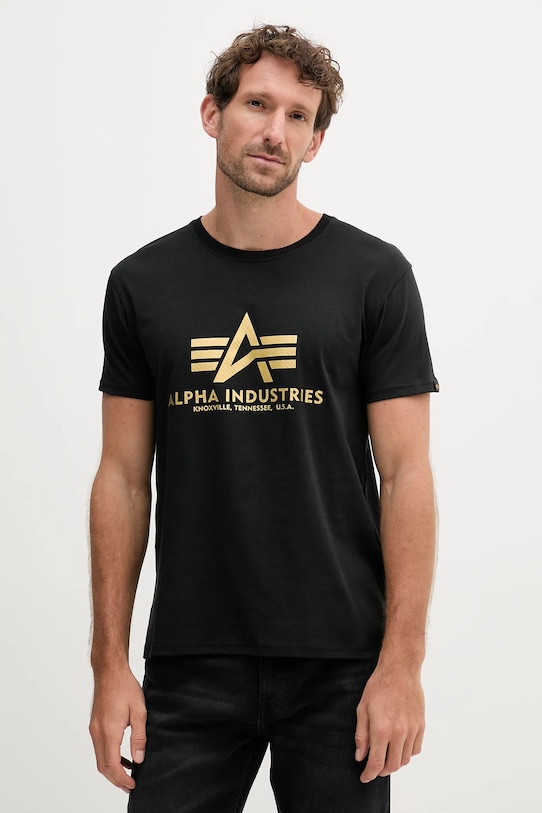 Хлопковая футболка Alpha Industries, черный
Хлопковая футболка Alpha Industries, черный