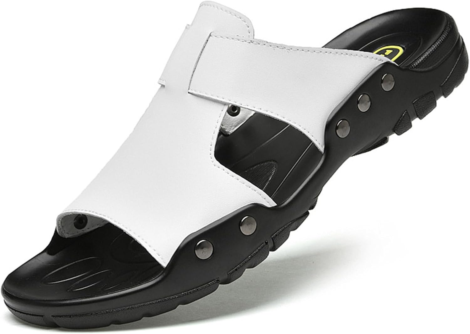 Мужские модные кожаные сандалии на платформе для улицы и пляжа, удобные с открытым носком «рыбка», мягкая подошва, летние шлепанцы на палец, сандалии для прогулок, повседневные нескользящие плоские шлепанцы для бизнеса и отдыха Xoekd, белый
Мужские модные кожаные сандалии на платформе для улицы и пляжа, удобные с открытым носком «рыбка», мягкая подошва, летние шлепанцы на палец, сандалии для прогулок, повседневные нескользящие плоские шлепанцы для бизнеса и отдыха Xoekd, белый