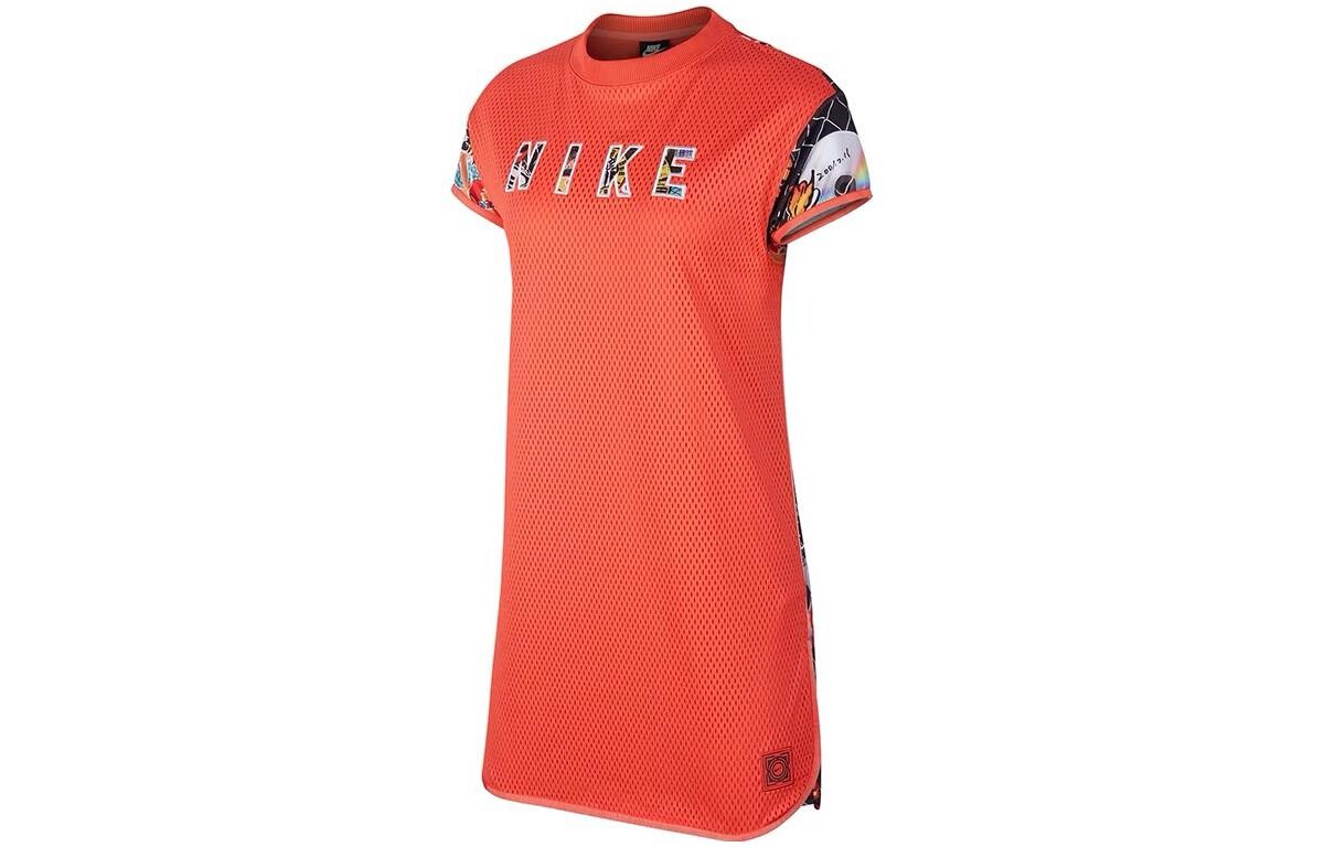 Платье с короткими рукавами женское оранжевое Nike
Платье с короткими рукавами женское оранжевое Nike
