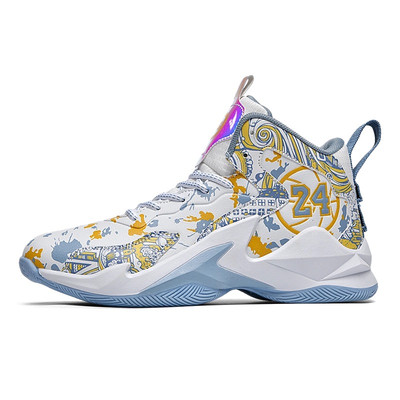 Kuding Амортизирующие износостойкие баскетбольные кроссовки унисекс высокие бело-серые, цвет White Gray
Kuding Амортизирующие износостойкие баскетбольные кроссовки унисекс высокие бело-серые, цвет White Gray