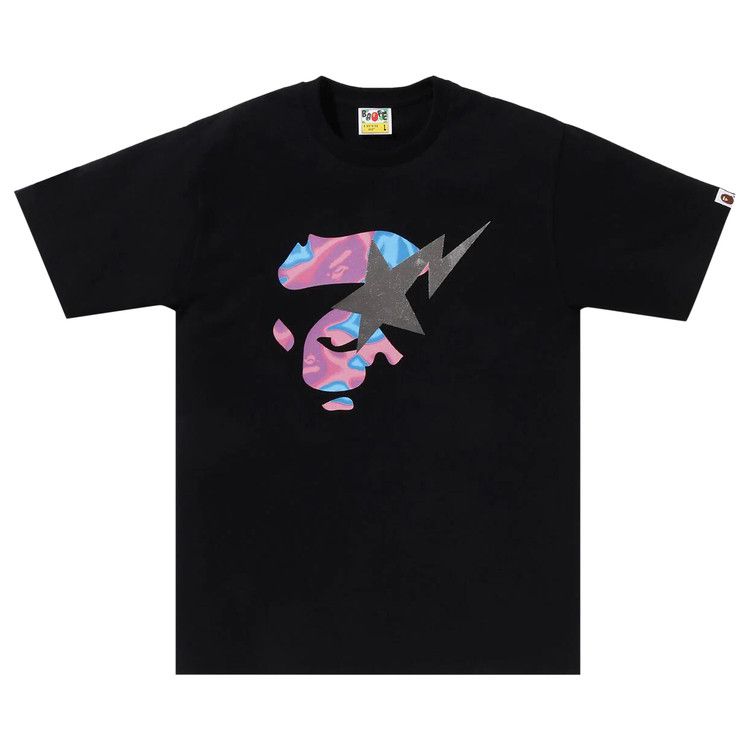 Футболка BAPE Liquid Camo Ape Face Sta Tee, Black/Pink
Футболка BAPE Liquid Camo Ape Face Sta Tee, Black/Pink