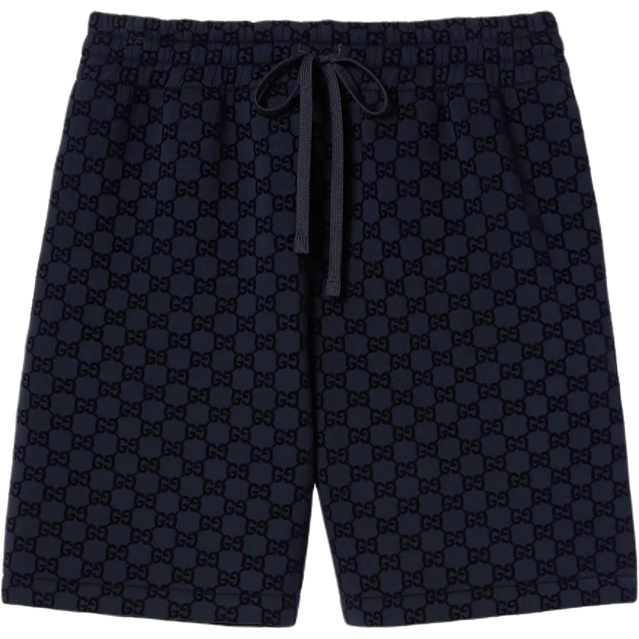 Шорты из вискозы с принтом GUCCI, синий
Шорты из вискозы с принтом GUCCI, синий