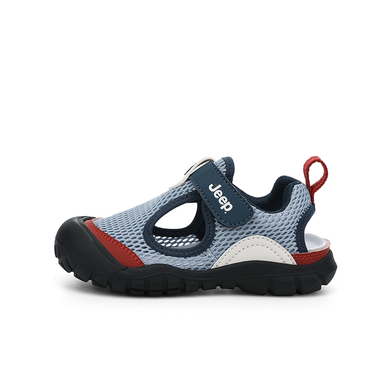 Низкие Детские сандалии Jeep, синий/красный 
Низкие Детские сандалии Jeep, синий/красный