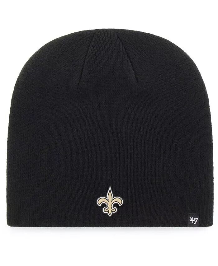 Мужская черная вязаная шапка с логотипом New Orleans Saints Primary '47 Brand
Мужская черная вязаная шапка с логотипом New Orleans Saints Primary '47 Brand