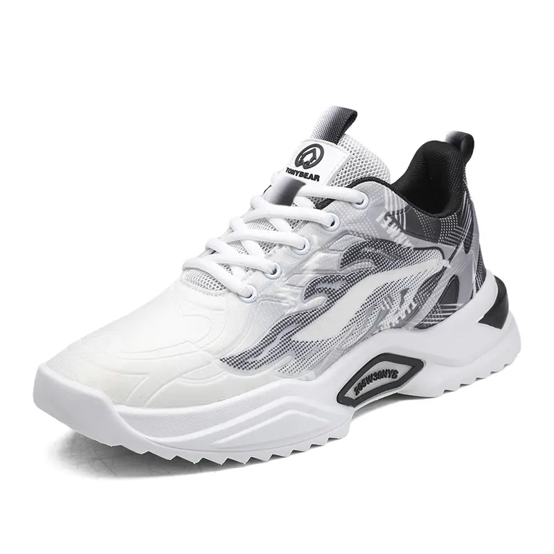 Летние повседневные кроссовки для бега с низким верхом, устойчивые к истиранию и скольжению, мужские TONYBEAR, Black White
Летние повседневные кроссовки для бега с низким верхом, устойчивые к истиранию и скольжению, мужские TONYBEAR, Black White