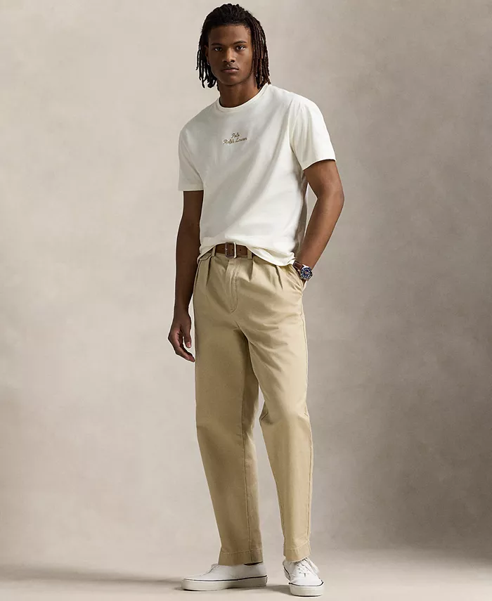 Мужская классическая футболка с логотипом Polo Ralph Lauren, белый
Мужская классическая футболка с логотипом Polo Ralph Lauren, белый