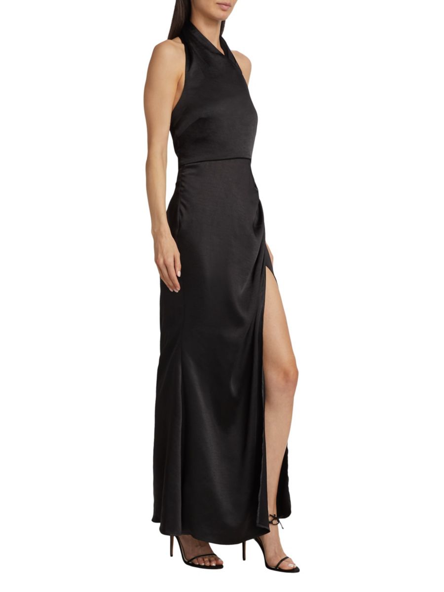 Платье макси Kimora Satin Halter As It May, черный
Платье макси Kimora Satin Halter As It May, черный