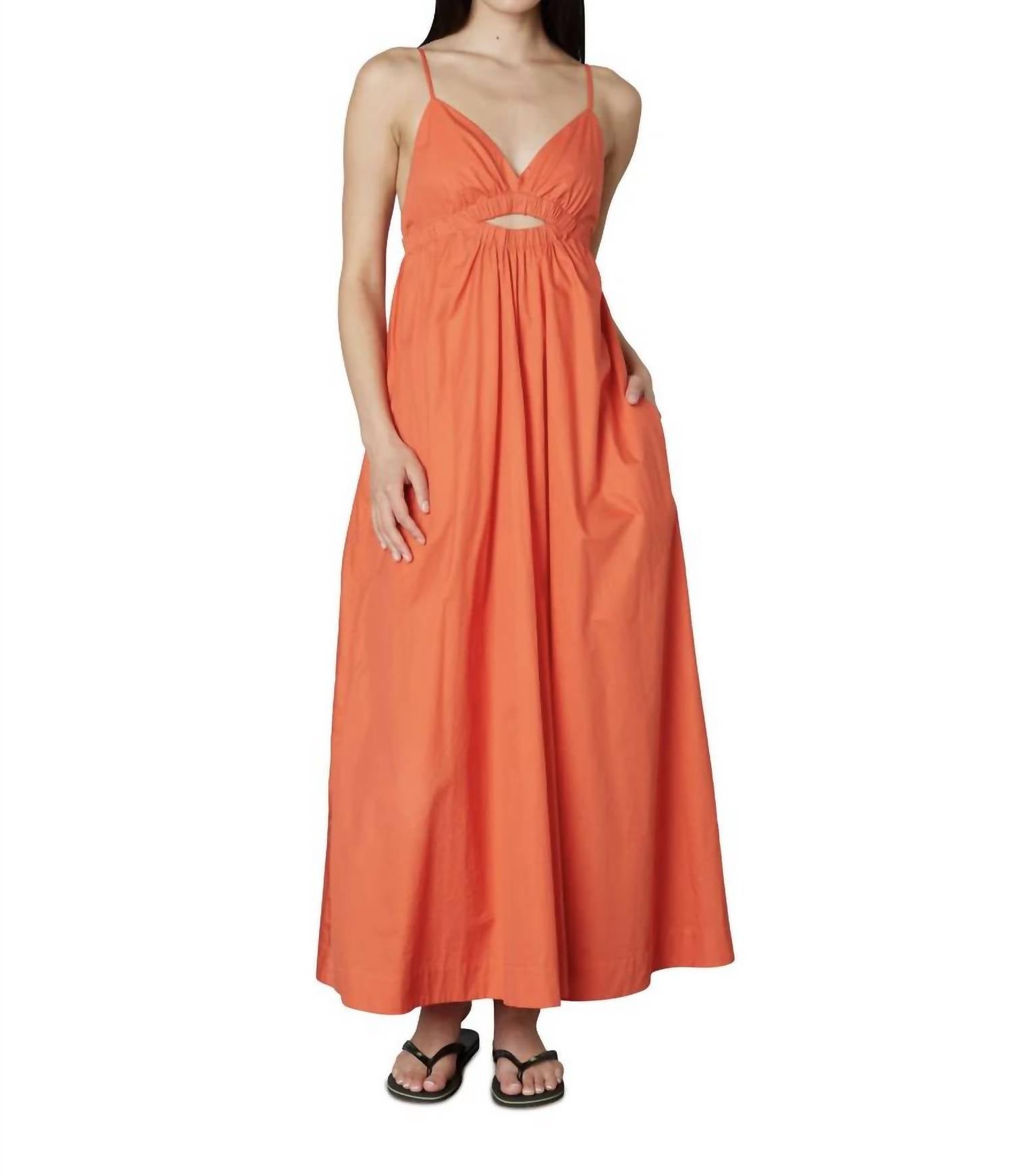 Платье Chiara в томатном цвете NIA, цвет tomato
Платье Chiara в томатном цвете NIA, цвет tomato