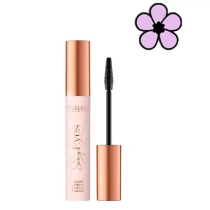 Тушь для ресниц Eveline Sexy Eyes Extra Black, придающая объем, удлиняющая и подтягивающая, 8 мл, Eveline Cosmetics
Тушь для ресниц Eveline Sexy Eyes Extra Black, придающая объем, удлиняющая и подтягивающая, 8 мл, Eveline Cosmetics