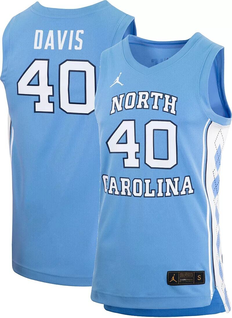 Мужская баскетбольная майка Jordan North Carolina Tar Heels № 40 Carolina Blue Hubert Davis
Мужская баскетбольная майка Jordan North Carolina Tar Heels № 40 Carolina Blue Hubert Davis