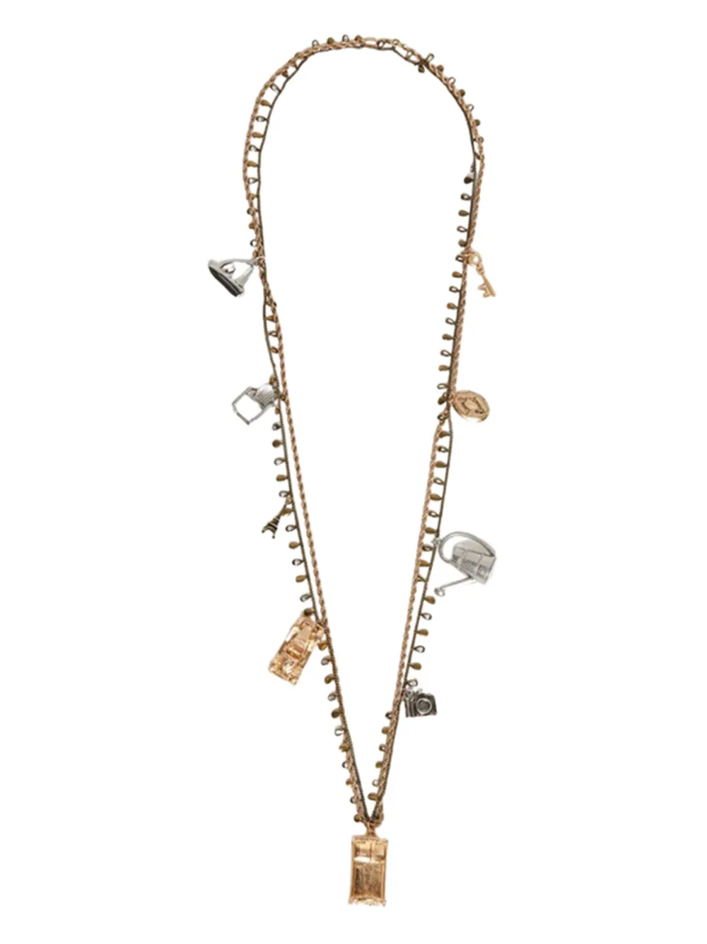 Многослойное ожерелье с подвесками Weekend Max Mara, золотой
Многослойное ожерелье с подвесками Weekend Max Mara, золотой