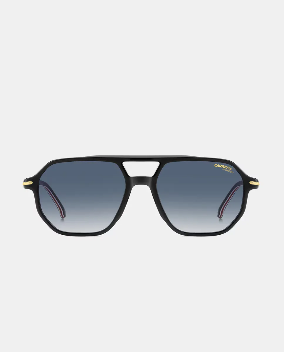 Мужские прямоугольные ацетатные солнцезащитные очки черного цвета Carrera, чёрный
Мужские прямоугольные ацетатные солнцезащитные очки черного цвета Carrera, чёрный