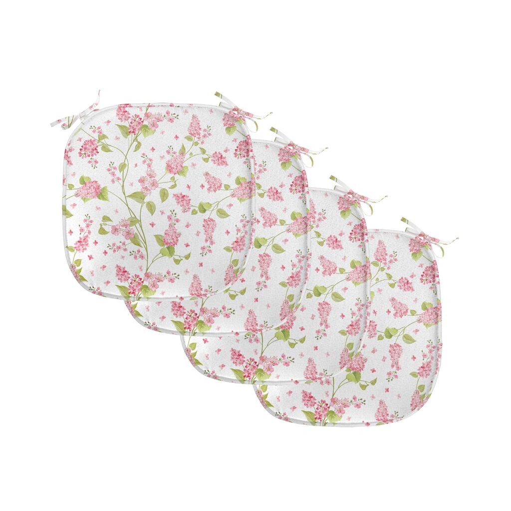 Подушки на обеденный стул ABAKUHAUS Shabby Flora, бутоны природных цветов, декоративная водонепроницаемая подушка с ремнями для кухонных сидений, 40 см x 40 см — упаковка из 4 шт., розовый, белый и зеленый
Подушки на обеденный стул ABAKUHAUS Shabby Flora, бутоны природных цветов, декоративная водонепроницаемая подушка с ремнями для кухонных сидений, 40 см x 40 см — упаковка из 4 шт., розовый, белый и зеленый