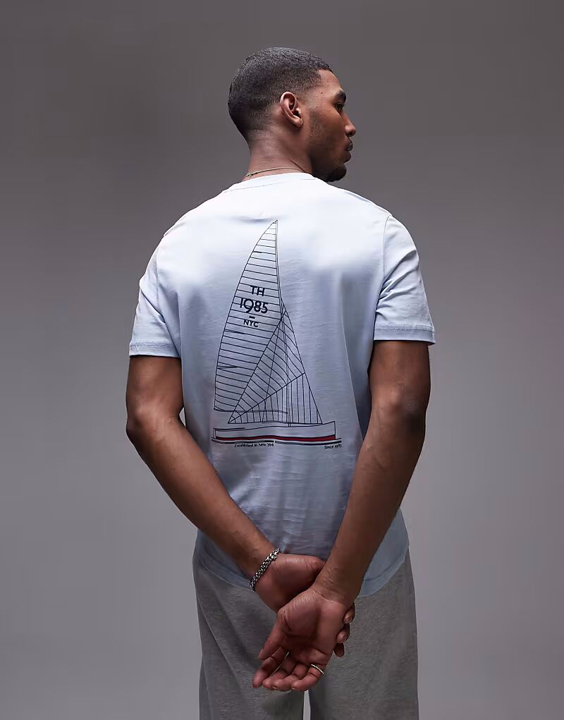 Футболка Tommy Hilfiger outline sailing бледно-голубого цвета
Футболка Tommy Hilfiger outline sailing бледно-голубого цвета