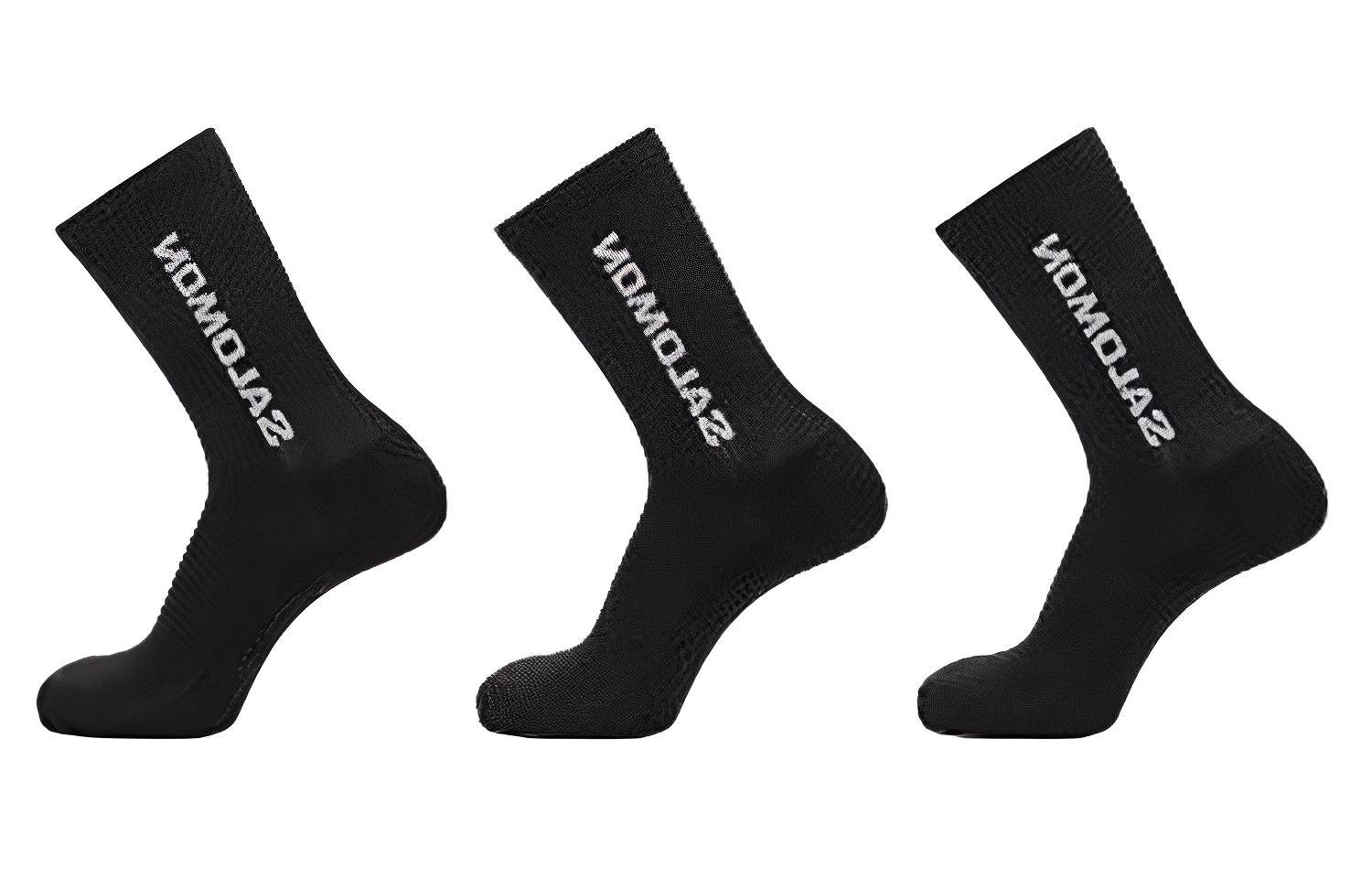 SALOMON Мужские носки Crew 3 пары Black
SALOMON Мужские носки Crew 3 пары Black