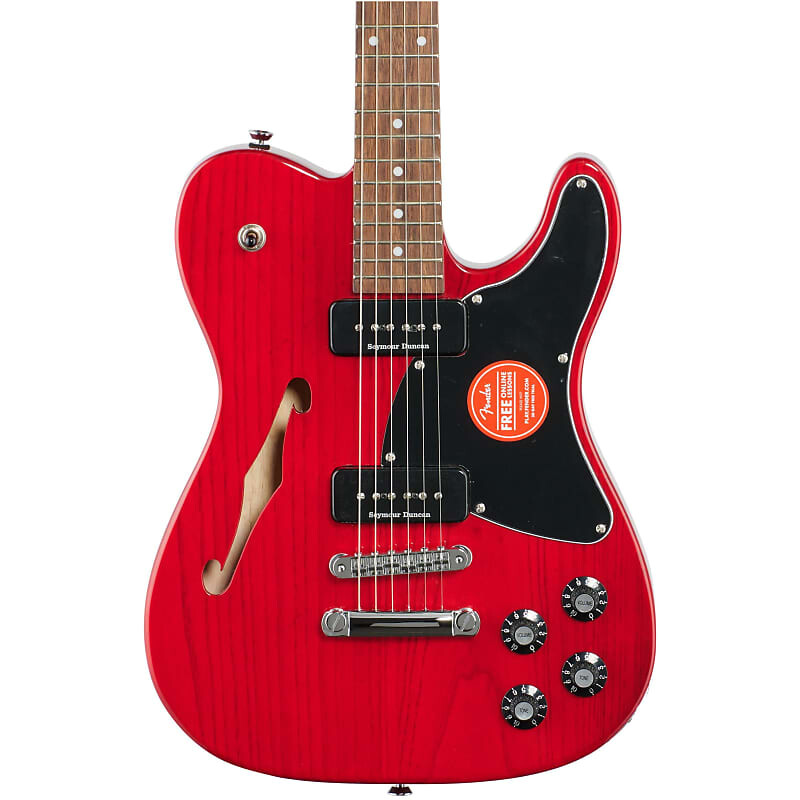 Электрогитара Fender Jim Adkins JA90 Telecaster Thinline, with Laurel Fingerboard, Crimson Transparent
Электрогитара Fender Jim Adkins JA90 Telecaster Thinline, with Laurel Fingerboard, Crimson Transparent
