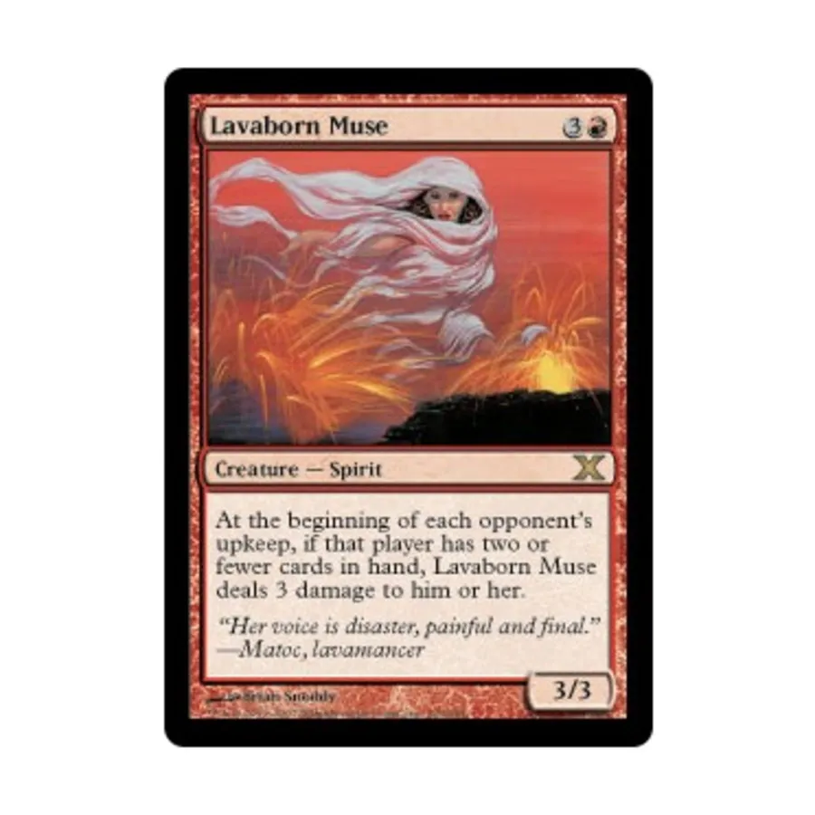 CCG Лаваборн Муза (клавиша R), MTG - 10th Edition
CCG Лаваборн Муза (клавиша R), MTG - 10th Edition