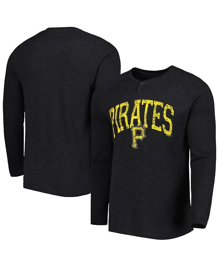 Мужская черная футболка Pittsburgh Pirates Inertia Raglan с длинным рукавом Henley Concepts Sport
Мужская черная футболка Pittsburgh Pirates Inertia Raglan с длинным рукавом Henley Concepts Sport