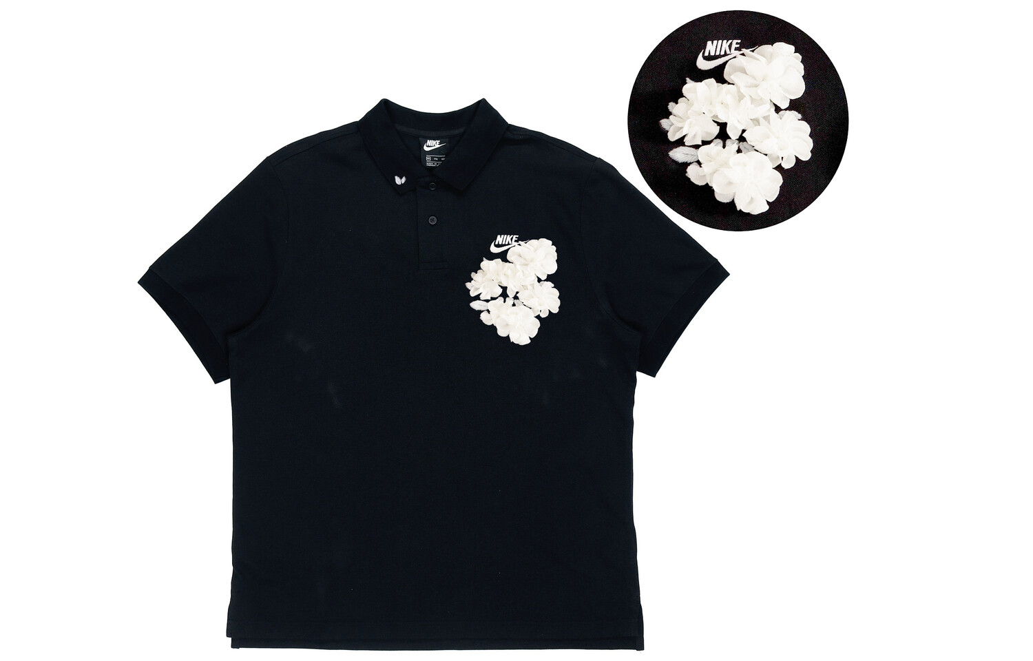 Рубашка поло унисекс черная Nike, черный
Рубашка поло унисекс черная Nike, черный