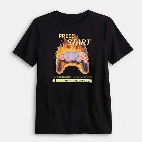 Мальчиковая футболка с принтом Tek Gear, Black Gamer
Мальчиковая футболка с принтом Tek Gear, Black Gamer