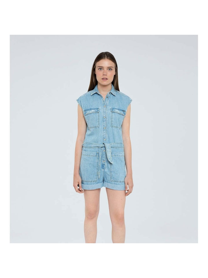 Комбинезон Pepe Jeans, деним 
Комбинезон Pepe Jeans, деним
