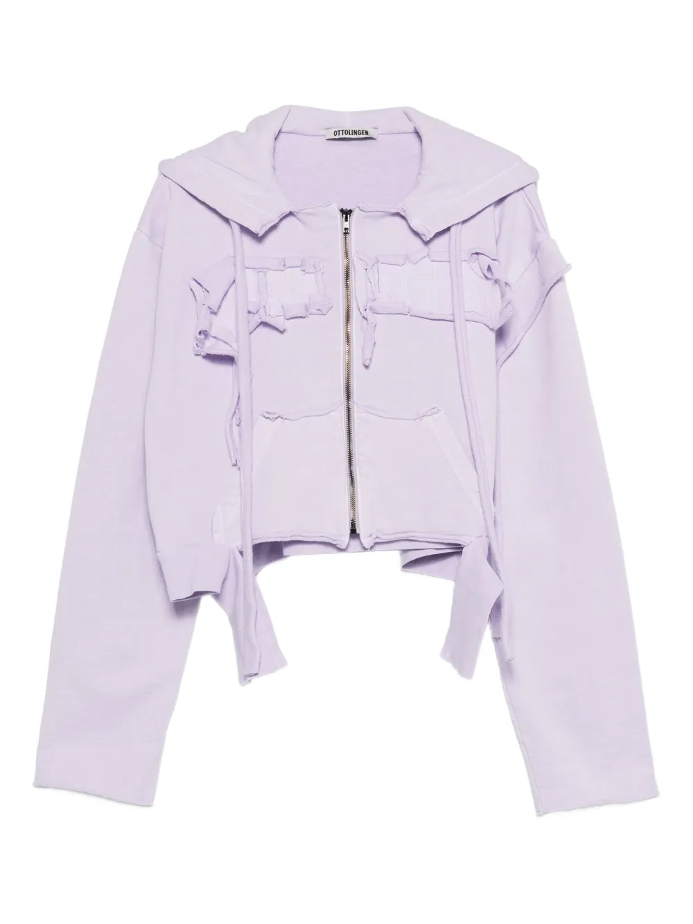 Худи на молнии с эффектом потертости Ottolinger, фиолетовый
Худи на молнии с эффектом потертости Ottolinger, фиолетовый